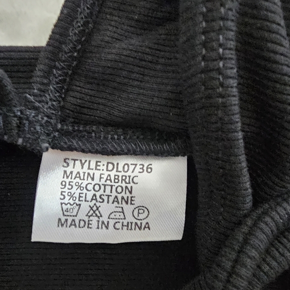 By.Dyln Danika Cutout Bodysuit Black DL0736 Size XS NWT Revolve - Picture 11 of 11